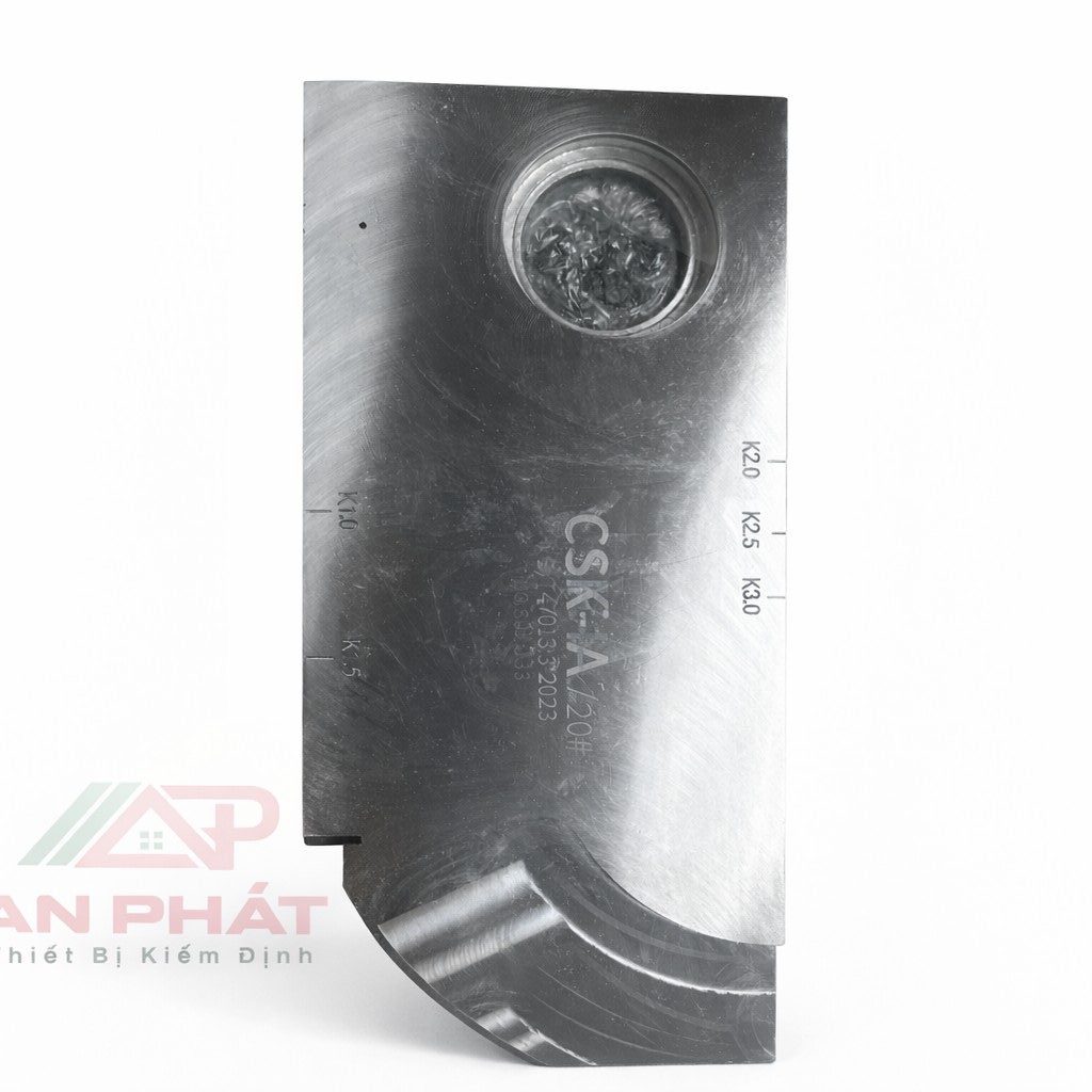 khối chuẩn cho máy siêu âm mối hàn