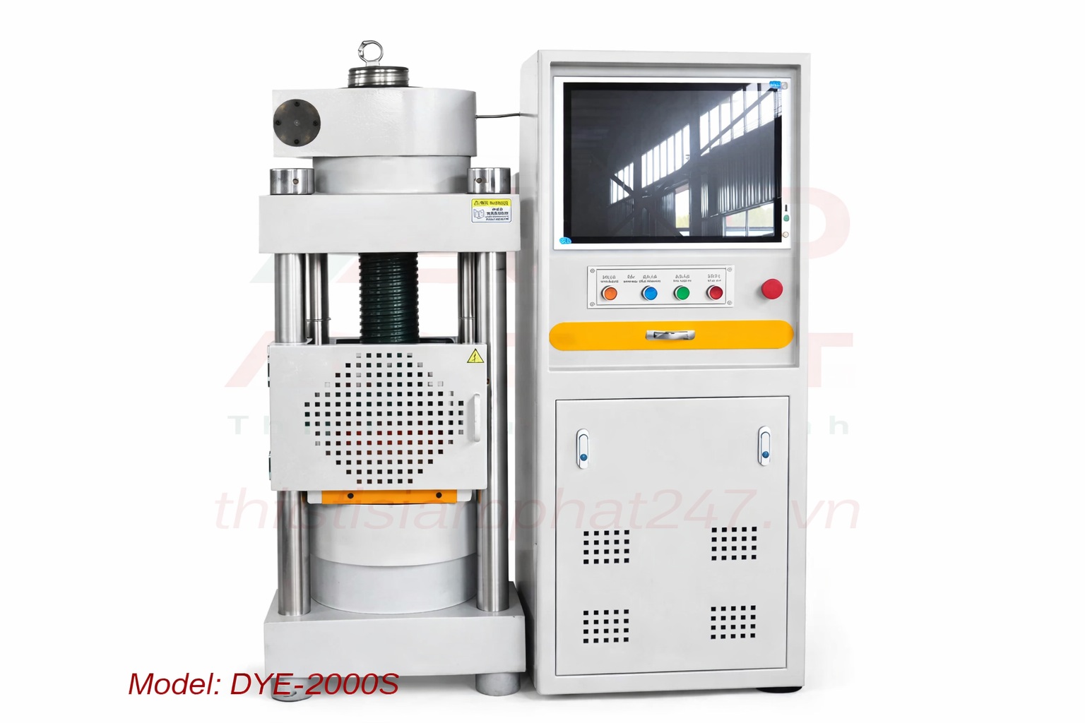 May-nen-be-tong-2000KN-dieu-khien-servo Máy nén bê tông 2000KN điều khiển servo dùng thí nghiệm cường độ nén bê tông trong phòng lab