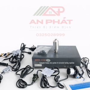 Phần mềm kết nối máy tính cho máy kéo thép hiển thị dữ liệu thử nghiệm