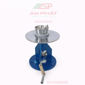 bàn dằn quay tay thí nghiệm xi măng