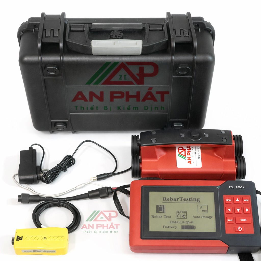 máy siêu âm định vị cốt thép trong bê tông