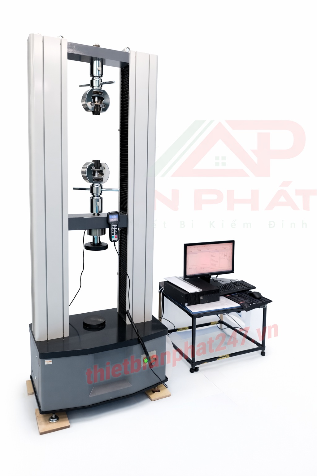 Máy kéo nén đa năng 100kN dùng thí nghiệm kéo nén vật liệu trong phòng thí nghiệm