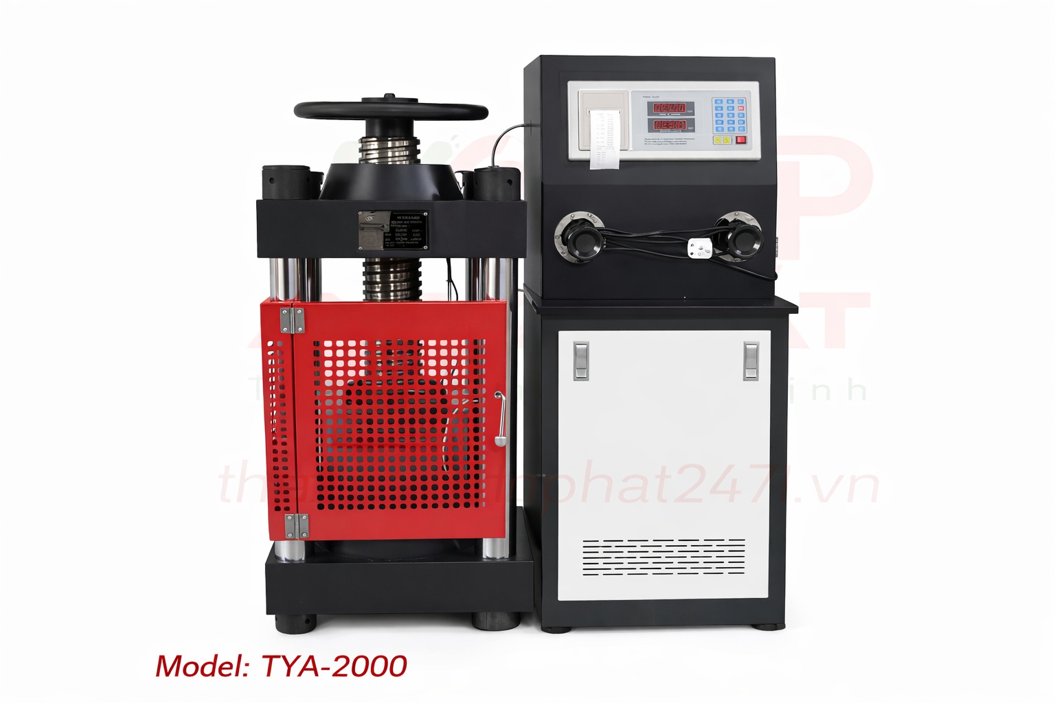 Máy nén bê tông 2000KN LS Luda dùng kiểm tra cường độ chịu nén của mẫu bê tông và vật liệu xây dựng