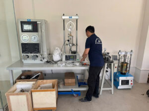 Máy nén CBR Marshall điện tử dùng cho phòng thí nghiệm xây dựng giao thông