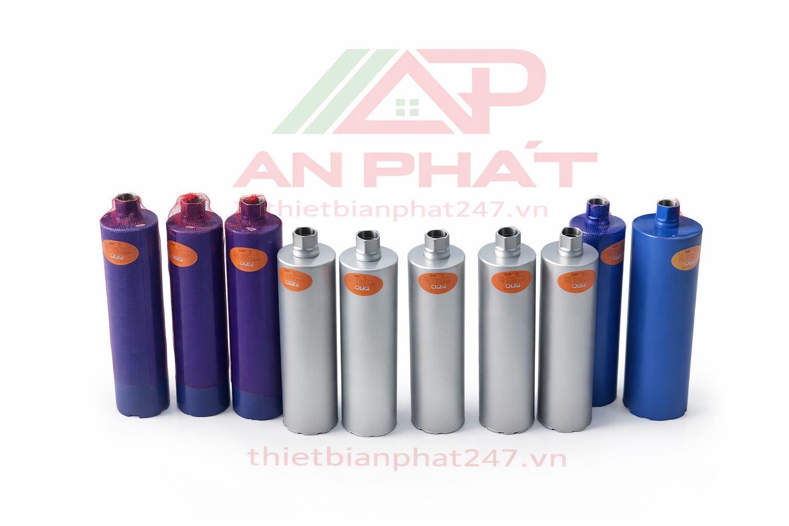 Mũi khoan rút lõi D75 khoan bê tông cốt thép chính hãng