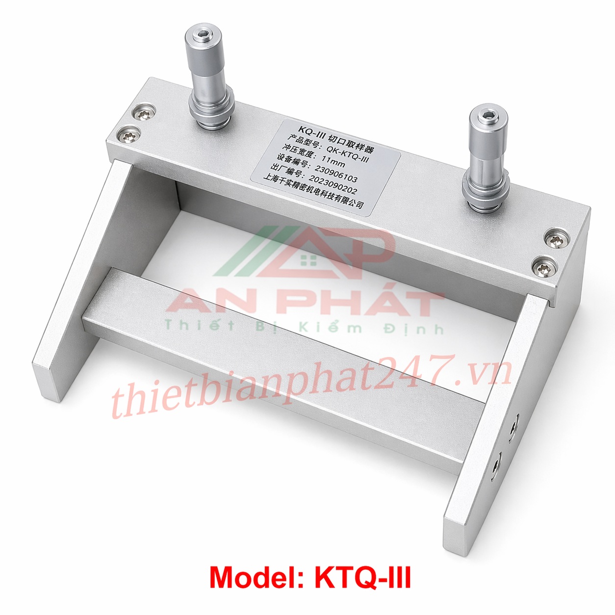 Thước kéo màng sơn KTQ-III dùng tạo màng sơn đồng đều trên mẫu thử