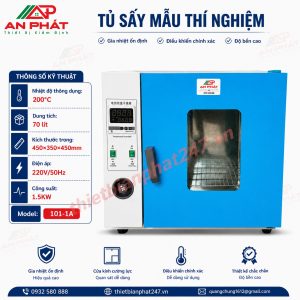 Tủ sấy là thiết bị thí nghiệm phổ biến, được sử dụng rộng rãi trong các phòng thí nghiệm, viện nghiên cứu và nhà máy công nghiệp. Thiết bị này chuyên dụng để sấy khô mẫu vật liệu, dược phẩm, thực phẩm, thiết bị y tế và các ứng dụng khác đòi hỏi kiểm soát nhiệt độ chính xác.​