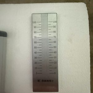 Thước đo độ mịn sơn 0-100µm kèm dao gạt và hộp đựng An Phát